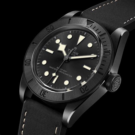 tudor black ceramic watch|tudor watch black bay 58.